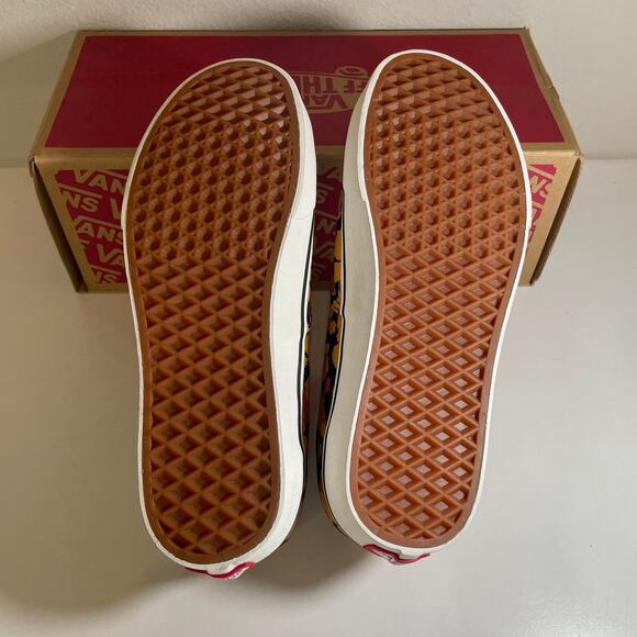 NWT VANS Authentic Sneaker Leopard Black Inca Gold Size M9.0 W10.5 VN0A2Z5IV4V - Picture 7 of 8